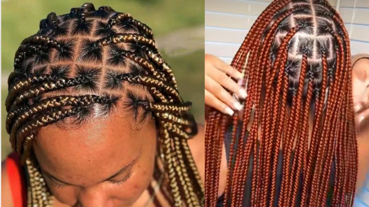 Bohemian Knotless Braids